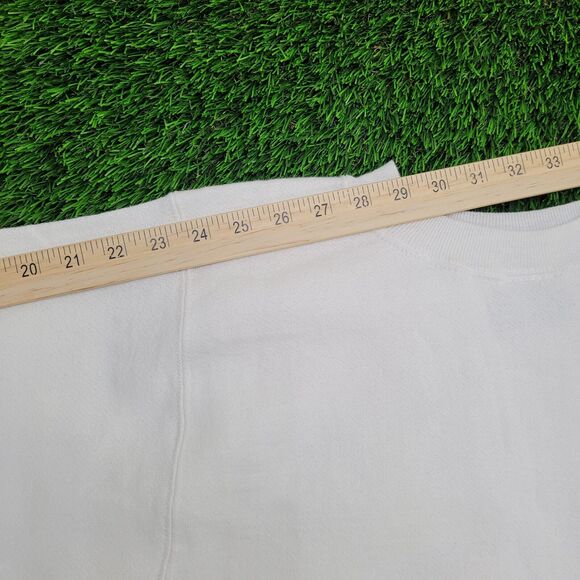 Vintage Trinity College Sweatshirt Womens Large 22x22 White - Picture 3 of 12